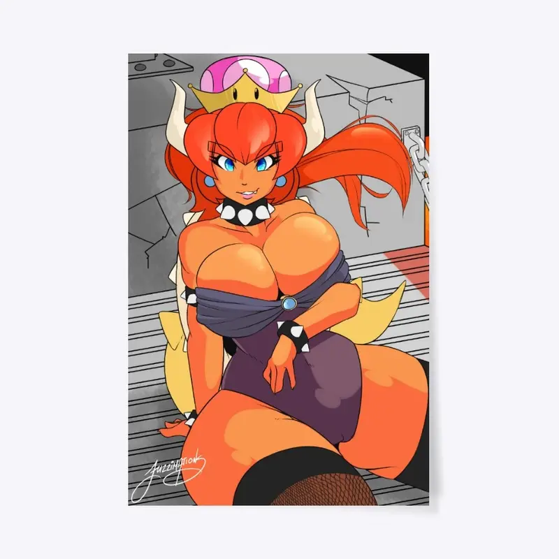 WeeklyWaifus - Bowsette (Red Hair)